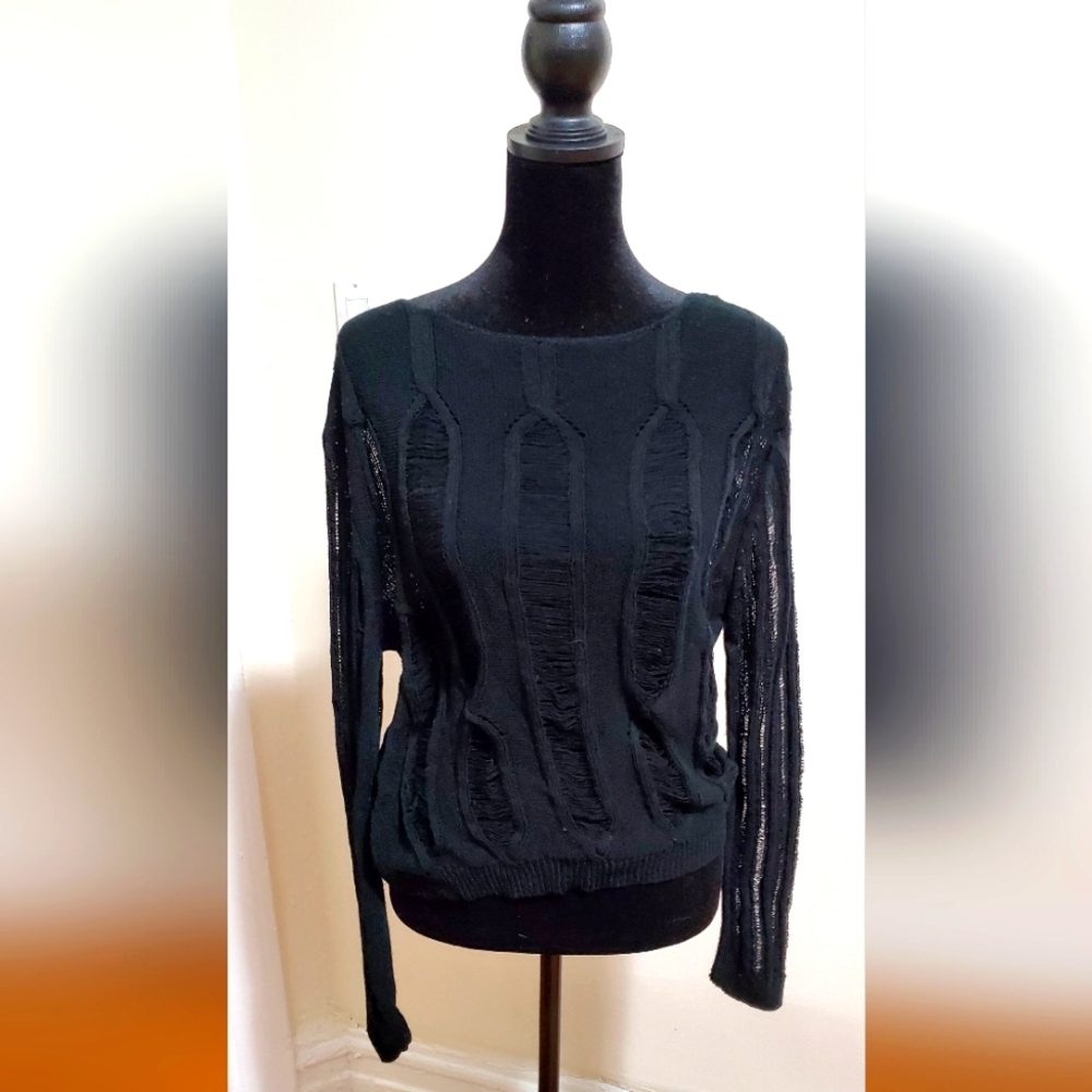 Black millau sweater